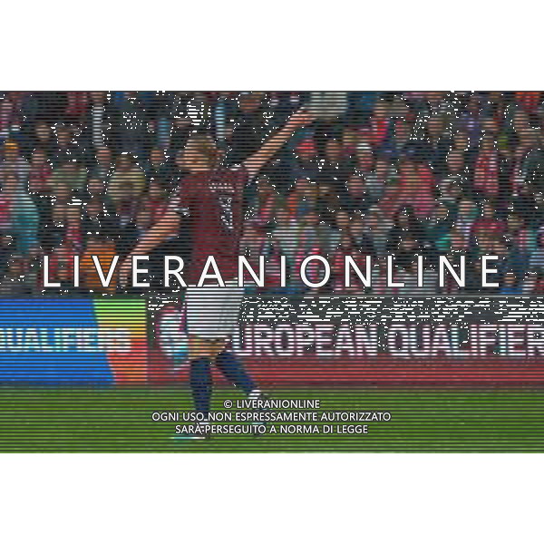 TVEM June 06, 2025 Oslo, Norway - Norway vs Italy - FIFA World Cup 2026 European Qualifier - Ullevaal Stadion. In the pic: Erling Haaland of Norway ©TVEM Emmanuele Mastrodonato - AGENZIA ALDO LIVERANI SAS