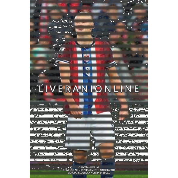 TVEM June 06, 2025 Oslo, Norway - Norway vs Italy - FIFA World Cup 2026 European Qualifier - Ullevaal Stadion. In the pic: Erling Haaland of Norway ©TVEM Emmanuele Mastrodonato - AGENZIA ALDO LIVERANI SAS