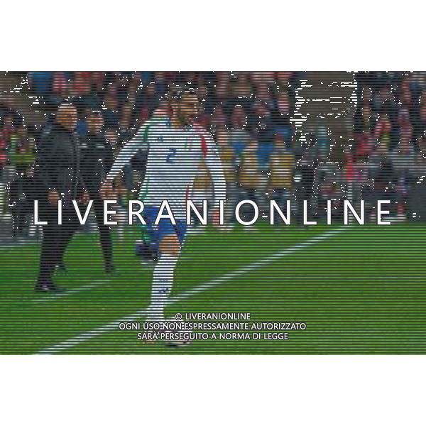 TVEM June 06, 2025 Oslo, Norway - Norway vs Italy - FIFA World Cup 2026 European Qualifier - Ullevaal Stadion. In the pic: Davide Zappacosta of Italy ©TVEM Emmanuele Mastrodonato - AGENZIA ALDO LIVERANI SAS
