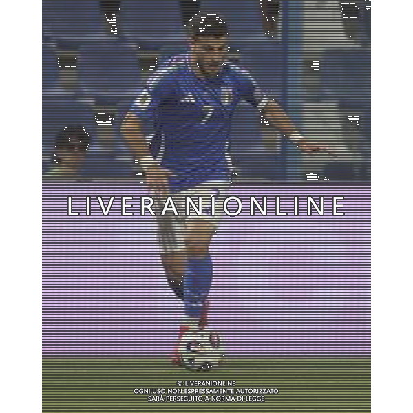 Riccardo Orsolini of Italy play the ball during Italy vs Moldova, European Qualifier, 2nd group match, game at Mapei Stadium - Città del Tricolore in Reggio nell\'Emilia (RE), Italy, on June 09, 2025. (Photo by Davide Casentini)- AGENZIA ALDO LIVERANI SAS