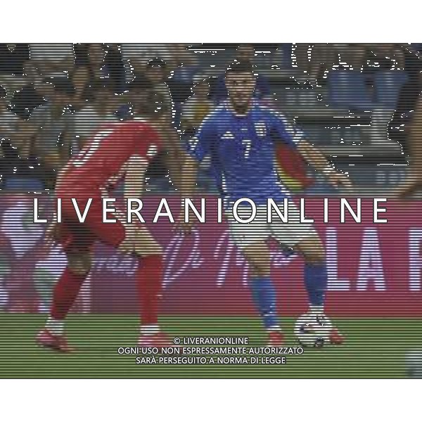 Riccardo Orsolini of Italy during Italy vs Moldova, European Qualifier, 2nd group match, game at Mapei Stadium - Città del Tricolore in Reggio nell\'Emilia (RE), Italy, on June 09, 2025. (Photo by Davide Casentini)- AGENZIA ALDO LIVERANI SAS