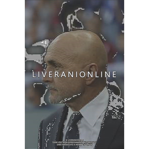 Luciano Spalletti Head Coach of Italy during Italy vs Moldova, European Qualifier, 2nd group match, game at Mapei Stadium - Città del Tricolore in Reggio nell\'Emilia (RE), Italy, on June 09, 2025. (Photo by Davide Casentini)- AGENZIA ALDO LIVERANI SAS