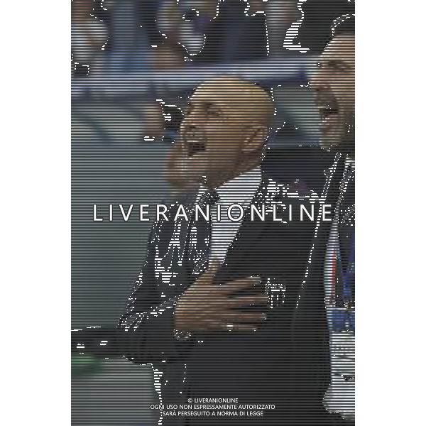 Luciano Spalletti Head Coach of Italy during Italy vs Moldova, European Qualifier, 2nd group match, game at Mapei Stadium - Città del Tricolore in Reggio nell\'Emilia (RE), Italy, on June 09, 2025. (Photo by Davide Casentini)- AGENZIA ALDO LIVERANI SAS