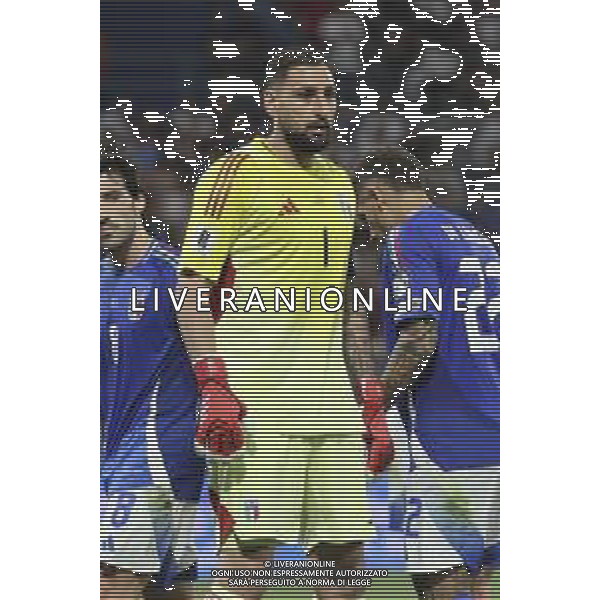 Gianluigi Donnarumma of Italy during Italy vs Moldova, European Qualifier, 2nd group match, game at Mapei Stadium - Città del Tricolore in Reggio nell\'Emilia (RE), Italy, on June 09, 2025. (Photo by Davide Casentini)- AGENZIA ALDO LIVERANI SAS