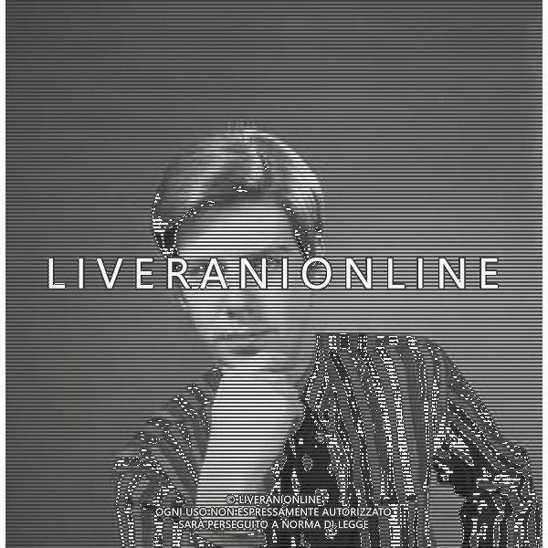 NEG-RETROSPETTIVA CLAUDIO LIPPI PRESENTATORE TELEVISIVO NELLA FOTO CLAUDIO LIPPI A MILANO NELL\'ANNO 1966 AG ALDO LIVERANI SAS 