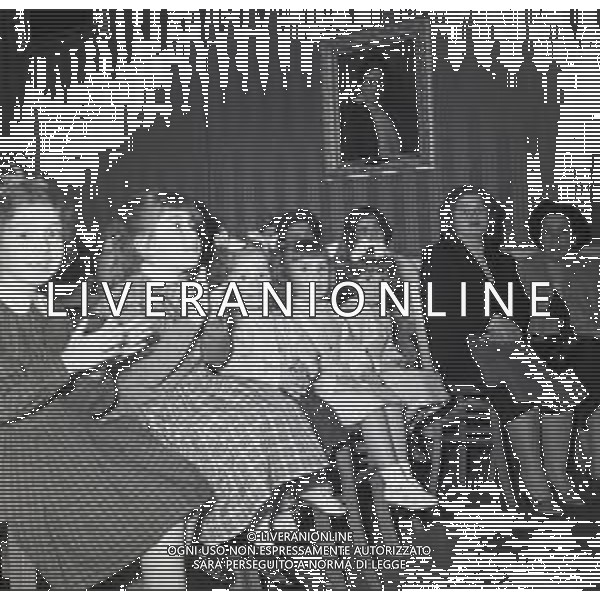 NEG--1950 ROMA IL TEATRO DELLE MARIONETTE FOTO SANDRO VESPASIANI-AG ALDO LIVERANI SAS