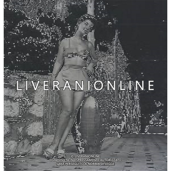 NEG-RETROSPETTIVA ELSA DE GIORGI SCRITTRICE-ATTRICE E REGISTA NELLA FOTO ELSA DE GIORGI ANNI 1955 FOTO SANDRO VESPASIANI-AG ALDO LIVERANI SAS
