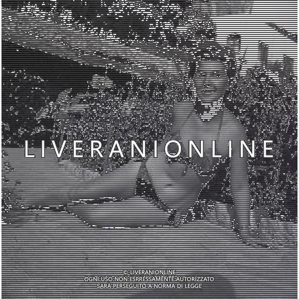 NEG-RETROSPETTIVA ELSA DE GIORGI SCRITTRICE-ATTRICE E REGISTA NELLA FOTO ELSA DE GIORGI ANNI 1955 FOTO SANDRO VESPASIANI-AG ALDO LIVERANI SAS