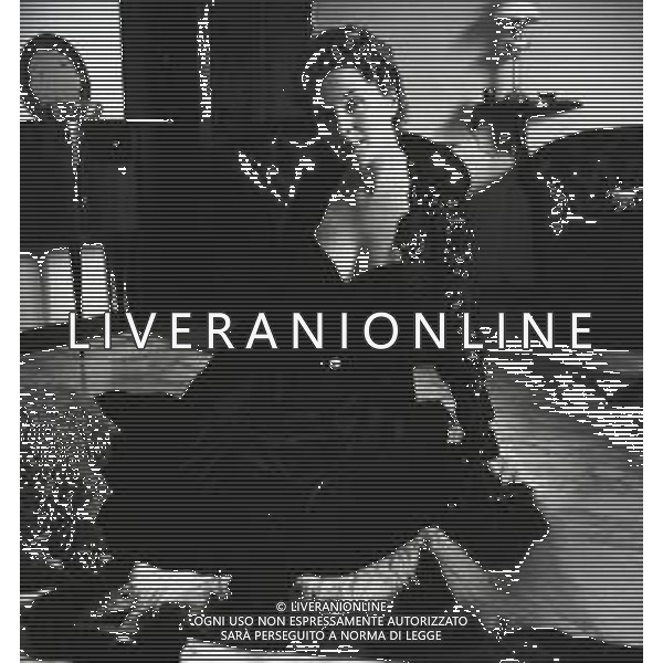 NEG-RETROSPETTIVA ELSA DE GIORGI SCRITTRICE-ATTRICE E REGISTA NELLA FOTO ELSA DE GIORGI ANNI 1955 FOTO SANDRO VESPASIANI-AG ALDO LIVERANI SAS