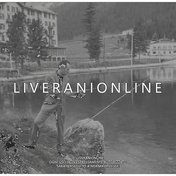 NEG-RETROSPETTIVA NICO FIDENCO CANTANTE NELLA FOTO NICO FIDENCO AL LAGO DI MISURINA NELL\'ANNO 1964 FOTO CESARE AMADORI-AG ALDO LIVERANI SAS