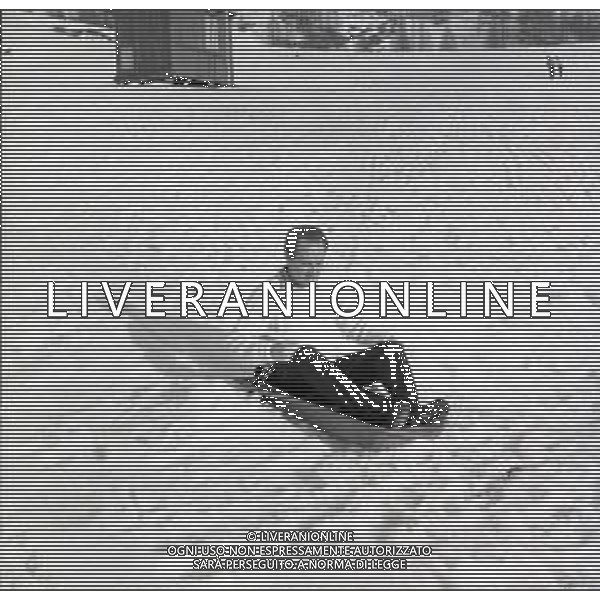 NEG-RETROSPETTIVA NICO FIDENCO CANTANTE NELLA FOTO NICO FIDENCO A CORTINA D\'AMPEZZO NELL\'ANNO 1966 AG ALDO LIVERANI SAS