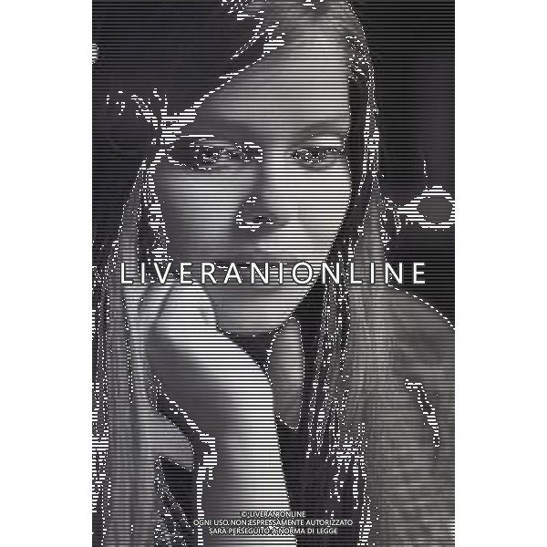 NEG-RETROSPETTIVA BARBARA GREGORINI PSEUDONIMO DI BARBARA GOLDBACH NOTA COME BARBARA BACH ATTRICE NELLA FOTO BARBARA BACH NELL\'ANNO 1968 A ROMA FOTO PIERO PASCUTTINI-AG ALDO LIVERANI SAS