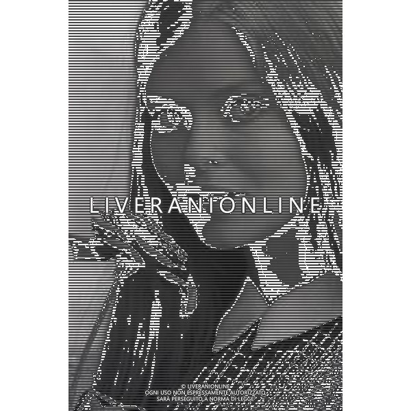 NEG-RETROSPETTIVA BARBARA GREGORINI PSEUDONIMO DI BARBARA GOLDBACH NOTA COME BARBARA BACH ATTRICE NELLA FOTO BARBARA BACH NELL\'ANNO 1968 A ROMA FOTO PIERO PASCUTTINI-AG ALDO LIVERANI SAS