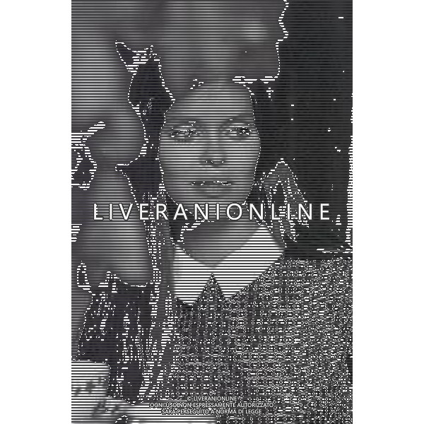 NEG-RETROSPETTIVA BARBARA GREGORINI PSEUDONIMO DI BARBARA GOLDBACH NOTA COME BARBARA BACH ATTRICE NELLA FOTO BARBARA BACH NELL\'ANNO 1968 A ROMA FOTO PIERO PASCUTTINI-AG ALDO LIVERANI SAS