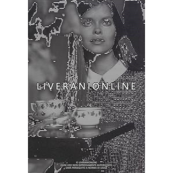 NEG-RETROSPETTIVA BARBARA GREGORINI PSEUDONIMO DI BARBARA GOLDBACH NOTA COME BARBARA BACH ATTRICE NELLA FOTO BARBARA BACH NELL\'ANNO 1968 A ROMA FOTO PIERO PASCUTTINI-AG ALDO LIVERANI SAS