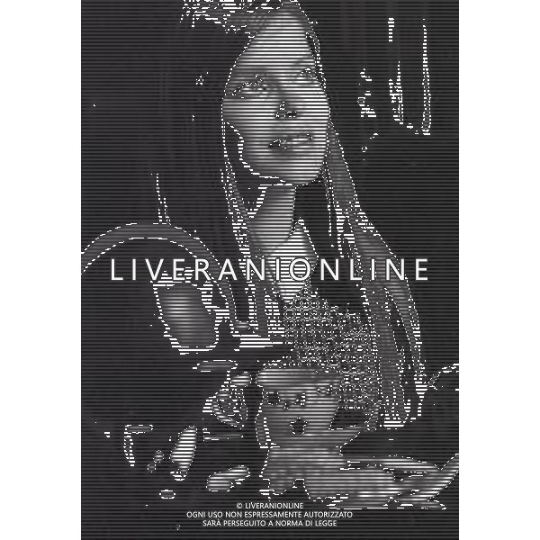 NEG-RETROSPETTIVA BARBARA GREGORINI PSEUDONIMO DI BARBARA GOLDBACH NOTA COME BARBARA BACH ATTRICE NELLA FOTO BARBARA BACH NELL\'ANNO 1968 A ROMA FOTO PIERO PASCUTTINI-AG ALDO LIVERANI SAS