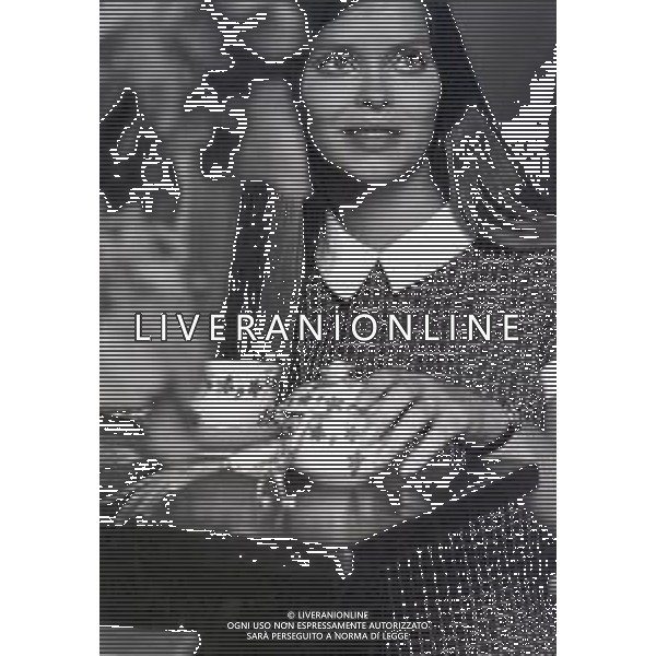 NEG-RETROSPETTIVA BARBARA GREGORINI PSEUDONIMO DI BARBARA GOLDBACH NOTA COME BARBARA BACH ATTRICE NELLA FOTO BARBARA BACH NELL\'ANNO 1968 A ROMA FOTO PIERO PASCUTTINI-AG ALDO LIVERANI SAS