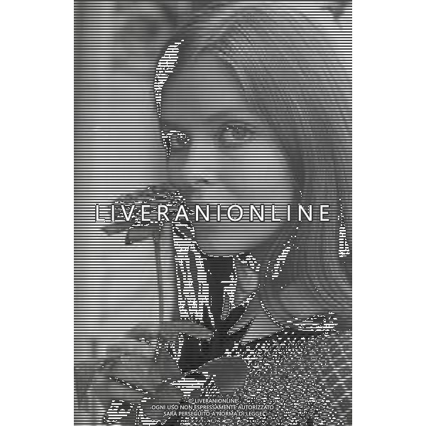 NEG-RETROSPETTIVA BARBARA GREGORINI PSEUDONIMO DI BARBARA GOLDBACH NOTA COME BARBARA BACH ATTRICE NELLA FOTO BARBARA BACH NELL\'ANNO 1968 A ROMA FOTO PIERO PASCUTTINI-AG ALDO LIVERANI SAS
