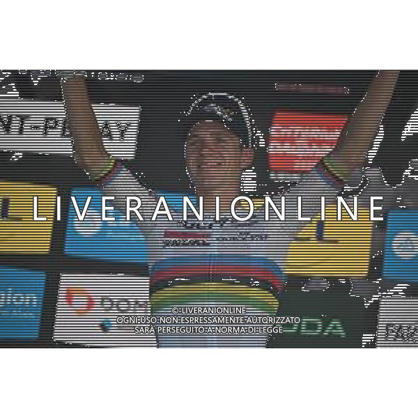 11-06-2025 Criterium Du Dauphine Libere; Tappa 04 Charmes Sur Rhone - Saint Peray; 2025, Soudal - Quick Step; Evenepoel, Remco; Saint Peray; FOTO STEFANO SIROTTI-AG ALDO LIVERANI SAS