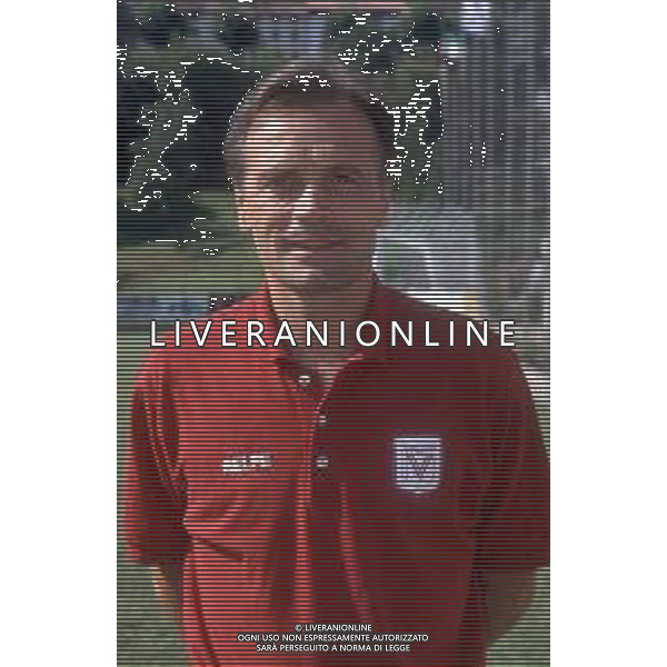 DIAP-RETROSPETTIVA FRANCO COLOMBA CALCIATORE E ALLENATORE NELLA FOTO FRANCO COLOMBA ALLENATORE VICENZA CALCIO AG ALDO LIVERANI SAS