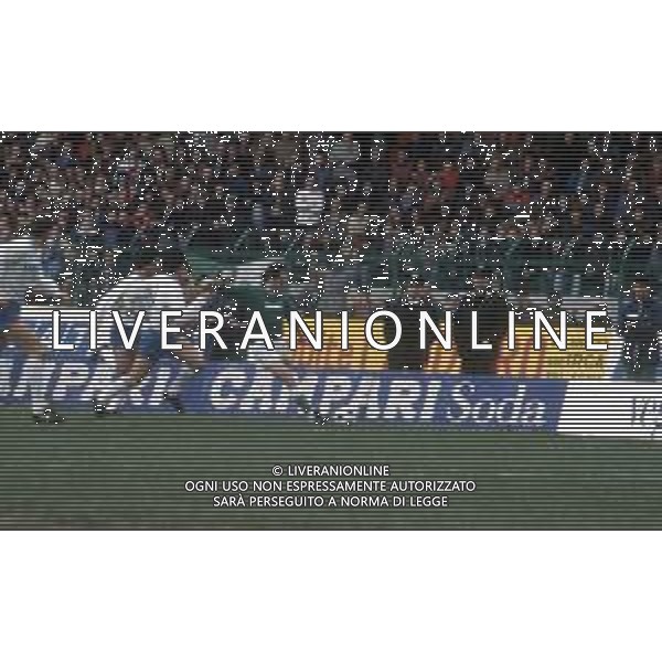 DIAP-RETROSPETTIVA FRANCO COLOMBA CALCIATORE E ALLENATORE NELLA FOTO FRANCO COLOMBA CON LA MAGLIA DELL\'AVELLINO CALCIO AG ALDO LIVERANI SAS