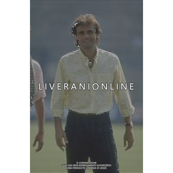 DIAP-RETROSPETTIVA FRANCO COLOMBA CALCIATORE E ALLENATORE NELLA FOTO FRANCO COLOMBA AG ALDO LIVERANI SAS