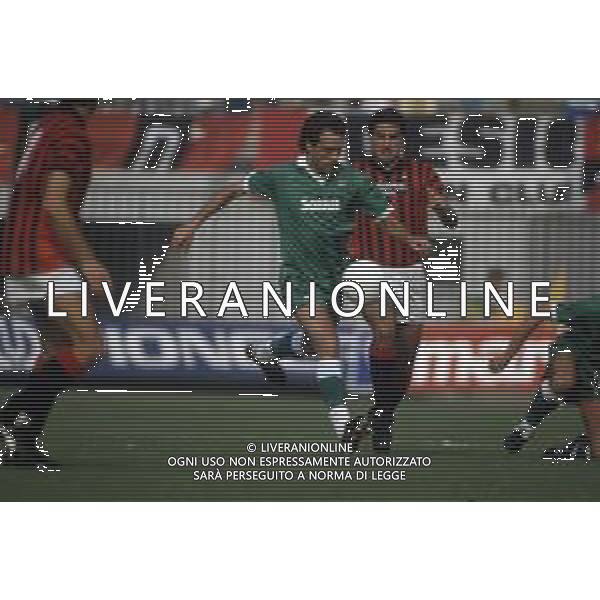 DIAP-RETROSPETTIVA FRANCO COLOMBA CALCIATORE E ALLENATORE NELLA FOTO FRANCO COLOMBA CON LA MAGLIA DELL\'AVELLINO CALCIO AG ALDO LIVERANI SAS