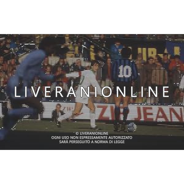DIAP-RETROSPETTIVA FRANCO COLOMBA CALCIATORE E ALLENATORE NELLA FOTO FRANCO COLOMBA CON LA MAGLIA DELL\'AVELLINO CALCIO AG ALDO LIVERANI SAS
