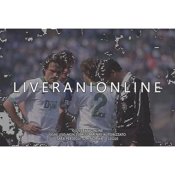DIAP-RETROSPETTIVA FRANCO COLOMBA CALCIATORE E ALLENATORE NELLA FOTO FRANCO COLOMBA CON LA MAGLIA DELL\'AVELLINO CALCIO AG ALDO LIVERANI SAS