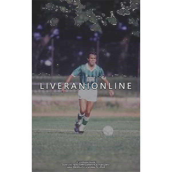 DIAP-RETROSPETTIVA FRANCO COLOMBA CALCIATORE E ALLENATORE NELLA FOTO FRANCO COLOMBA CON LA MAGLIA DELL\'AVELLINO CALCIO AG ALDO LIVERANI SAS