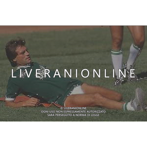 DIAP-RETROSPETTIVA FRANCO COLOMBA CALCIATORE E ALLENATORE NELLA FOTO FRANCO COLOMBA CON LA MAGLIA DELL\'AVELLINO CALCIO AG ALDO LIVERANI SAS