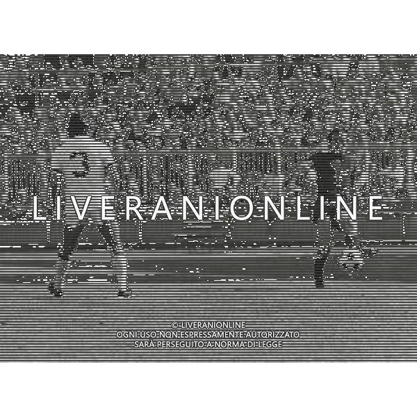 ST-RETROSPETTIVA FRANCO COLOMBA CALCIATORE E ALLENATORE NELLA FOTO FRANCO COLOMBA CON LA MAGLIA DEL BOLOGNA CALCIO AG ALDO LIVERANI SAS