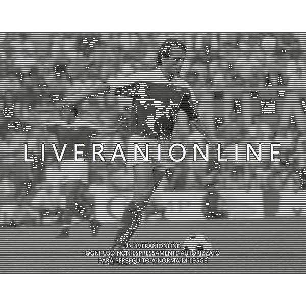 ST-RETROSPETTIVA FRANCO COLOMBA CALCIATORE E ALLENATORE NELLA FOTO FRANCO COLOMBA CON LA AMGLIA DELL\'AVELLINO CALCIO ANNO 1984 AG ALDO LIVERANI SAS