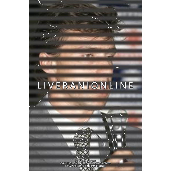 DIAP-RETROSPETTIVA ENRICO CHIESA CALCIATORE NELLA FOTO ENRICO CHIESA PRESENTAZIONE AL PARMA CALCIO NELL\'ANNO 1996 AG ALDO LIVERANI SAS