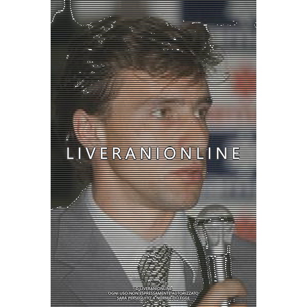 DIAP-RETROSPETTIVA ENRICO CHIESA CALCIATORE NELLA FOTO ENRICO CHIESA PRESENTAZIONE AL PARMA CALCIO NELL\'ANNO 1996 AG ALDO LIVERANI SAS