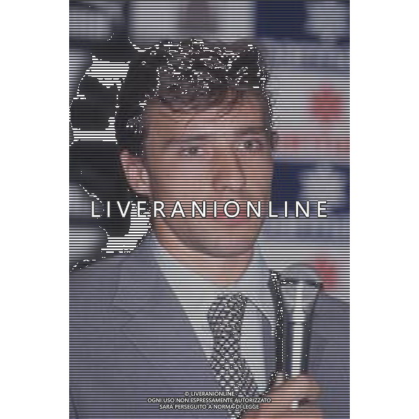 DIAP-RETROSPETTIVA ENRICO CHIESA CALCIATORE NELLA FOTO ENRICO CHIESA PRESENTAZIONE AL PARMA CALCIO NELL\'ANNO 1996 AG ALDO LIVERANI SAS
