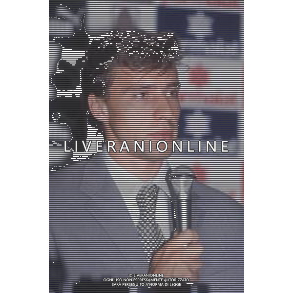 DIAP-RETROSPETTIVA ENRICO CHIESA CALCIATORE NELLA FOTO ENRICO CHIESA PRESENTAZIONE AL PARMA CALCIO NELL\'ANNO 1996 AG ALDO LIVERANI SAS