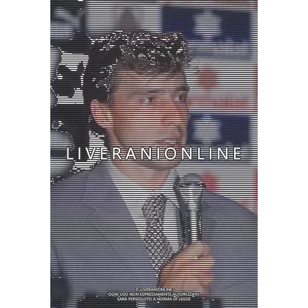 DIAP-RETROSPETTIVA ENRICO CHIESA CALCIATORE NELLA FOTO ENRICO CHIESA PRESENTAZIONE AL PARMA CALCIO NELL\'ANNO 1996 AG ALDO LIVERANI SAS