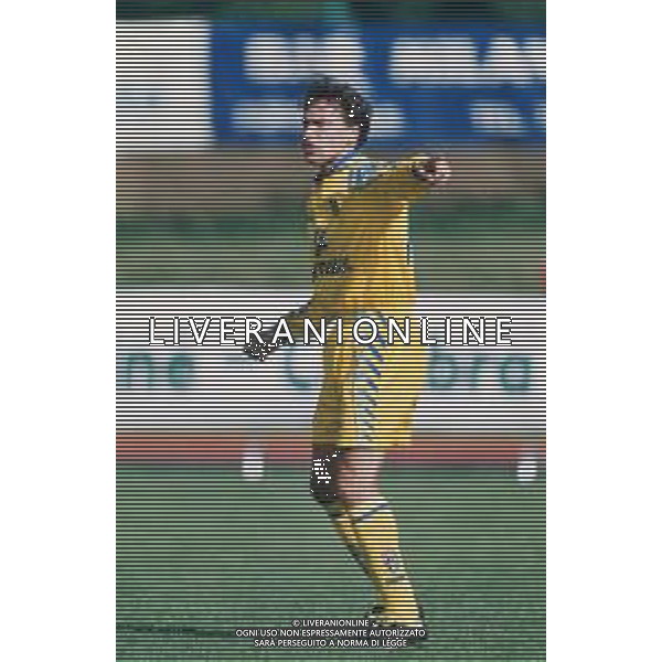 DIAP-RETROSPETTIVA ENRICO CHIESA CALCIATORE NELLA FOTO ENRICO CHIESA CON LA MAGLIA DEL PARMA CALCIO NELL\'ANNO 1997-1998 AG ALDO LIVERANI SAS