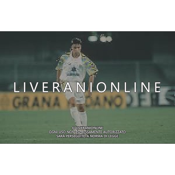 DIAP-RETROSPETTIVA ENRICO CHIESA CALCIATORE NELLA FOTO ENRICO CHIESA CON LA MAGLIA DEL PARMA CALCIO AG ALDO LIVERANI SAS