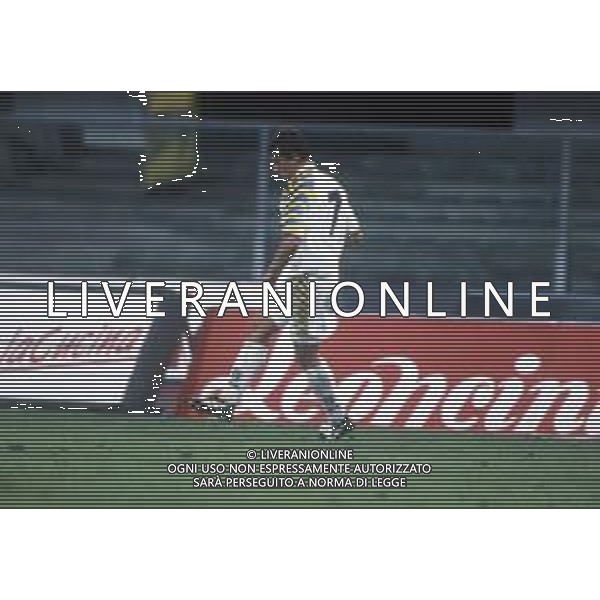 DIAP-RETROSPETTIVA ENRICO CHIESA CALCIATORE NELLA FOTO ENRICO CHIESA CON LA MAGLIA DEL PARMA CALCIO AG ALDO LIVERANI SAS
