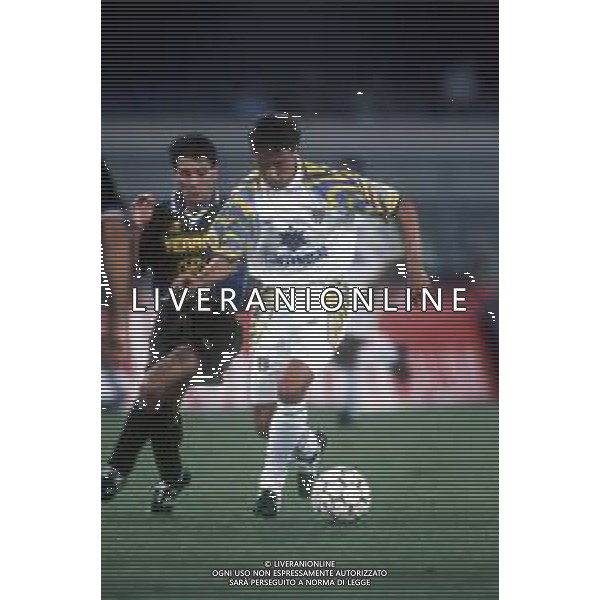 DIAP-RETROSPETTIVA ENRICO CHIESA CALCIATORE NELLA FOTO ENRICO CHIESA CON LA MAGLIA DEL PARMA CALCIO AG ALDO LIVERANI SAS