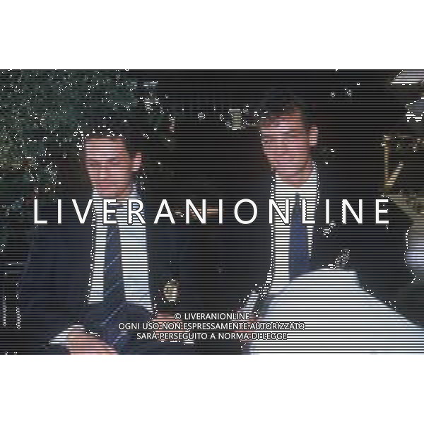 DIAP-RETROSPETTIVA EDY BAGGIO CALCIATORE NELLA FOTO EDY BAGGIO CON ROBERTO BAGGIO AG ALDO LIVERANI SAS