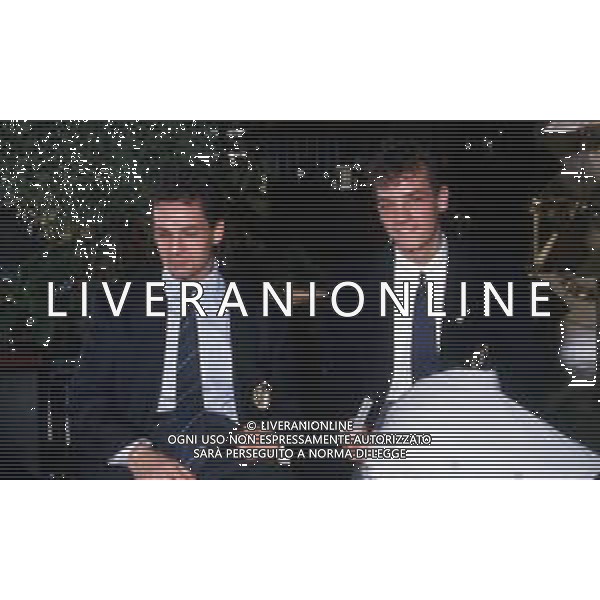 DIAP-RETROSPETTIVA EDY BAGGIO CALCIATORE NELLA FOTO EDY BAGGIO CON ROBERTO BAGGIO AG ALDO LIVERANI SAS