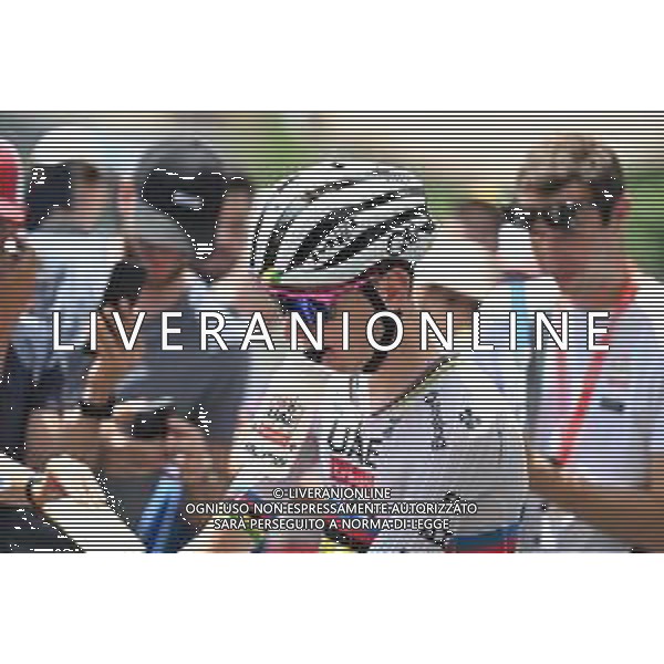 13-06-2025 Criterium Du Dauphine Libere; Tappa 06 Valserhone - Combloux; 2025, Uae Team Emirates - Xrg; Pogacar, Tadej; Valserhone; ©SIROTTI - AGENZIA ALDO LIVERANI SAS