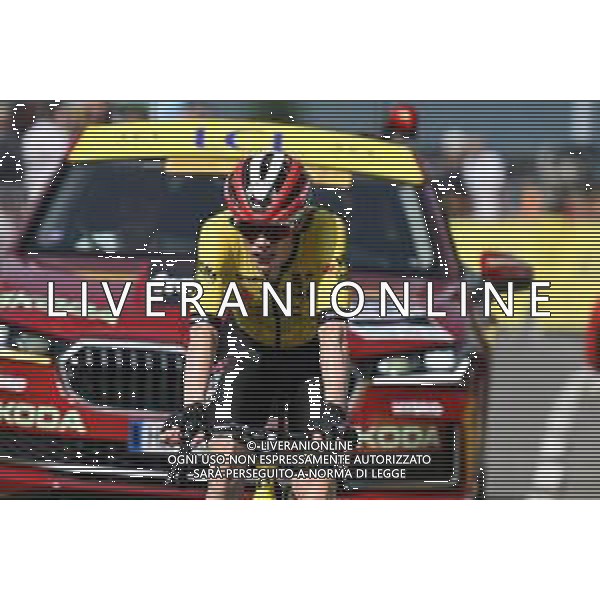 13-06-2025 Criterium Du Dauphine Libere; Tappa 06 Valserhone - Combloux; 2025, Visma - Lease A Bike; Vingegaard, Jonas; Combloux; ©SIROTTI - AGENZIA ALDO LIVERANI SAS