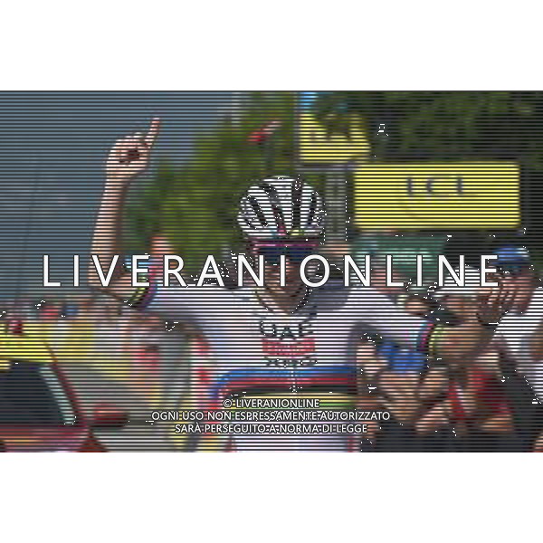 13-06-2025 Criterium Du Dauphine Libere; Tappa 06 Valserhone - Combloux; 2025, Uae Team Emirates - Xrg; Pogacar, Tadej; Combloux; ©SIROTTI - AGENZIA ALDO LIVERANI SAS