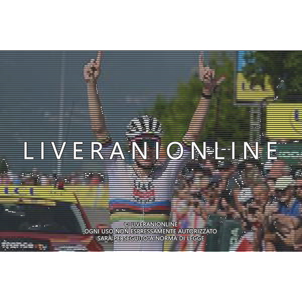 13-06-2025 Criterium Du Dauphine Libere; Tappa 06 Valserhone - Combloux; 2025, Uae Team Emirates - Xrg; Pogacar, Tadej; Combloux; ©SIROTTI - AGENZIA ALDO LIVERANI SAS