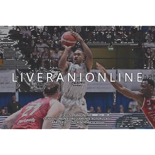 TVRG Cantù vs Rimini nella foto Tyrus McGee (Cantù) Acqua San Bernardo Cantu\' vs Rivierabanca Basket Rimini Desio (MB) 13-06-2025 PalaFitLine Campionato Serie A2 - gara 3 finale playoff promozione in Serie A foto Roberto Garavaglia/Agenzia Aldo Liverani sas
