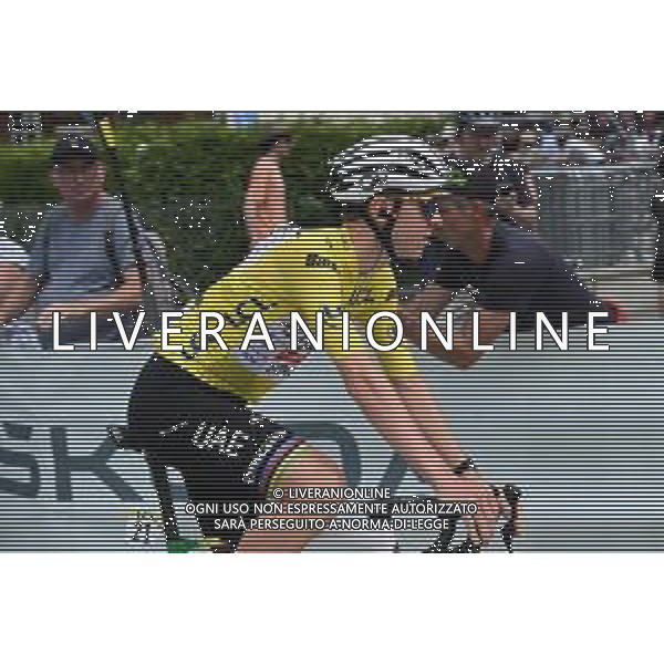 14-06-2025 Criterium Du Dauphine Libere; Tappa 07 Grand Algueblanche - Valmeinier 1800; 2025, Uae Team Emirates - Xrg; Pogacar, Tadej; Grand Algueblanche; ©SIROTTI - AGENZIA ALDO LIVERANI SAS